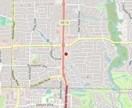 Map showing 12 Cuts Brazilian Steakhouse