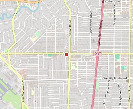 Map showing Lovers Seafood And Market