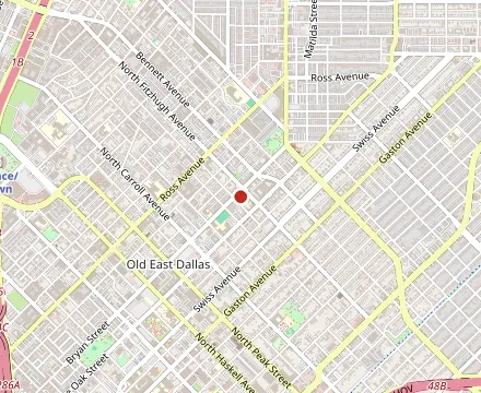 Map showing Alania Mediterranean Grill