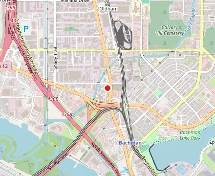 Map showing San Pedro's Restaurante