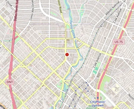 Map showing Malibu Poke