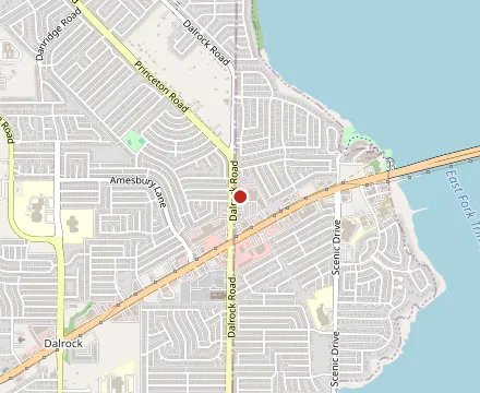 Map showing Ephesus Bistro & Grill