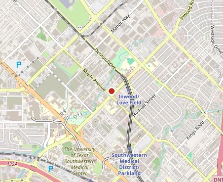 Map showing Bali Street Cafe